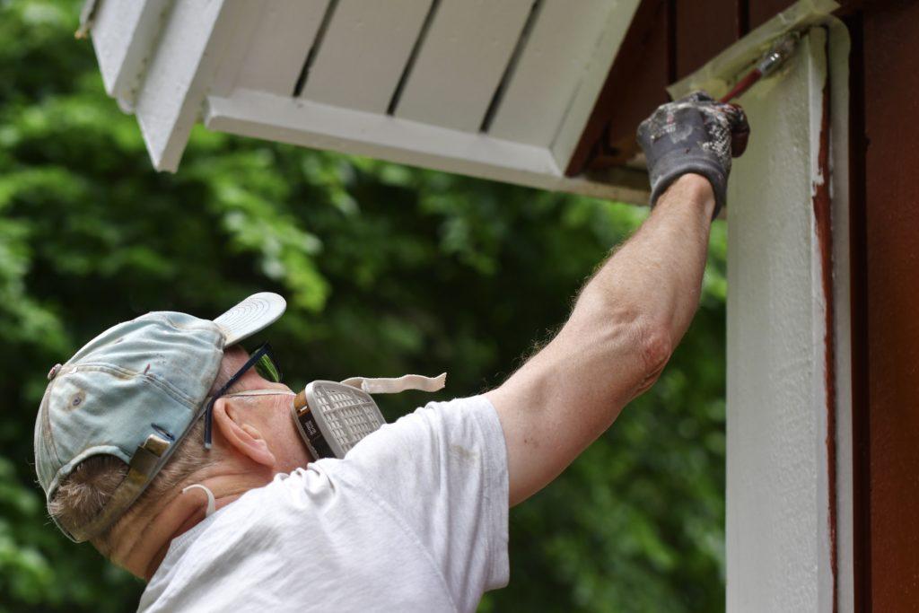 Painting Exterior of House Siding